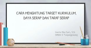 cara menghitung target kurikulum