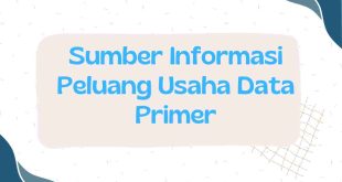 Sumber Informasi Peluang Usaha Data Primer